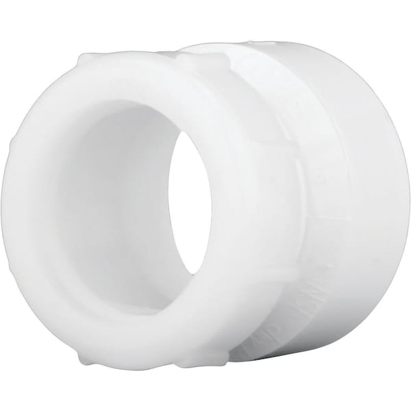 Charlotte Pipe And Foundry 1-1/2 In. x 1-1/2 In. Hub x Tubular PVC Waste Adapter PVC 00104P 0800HA - main